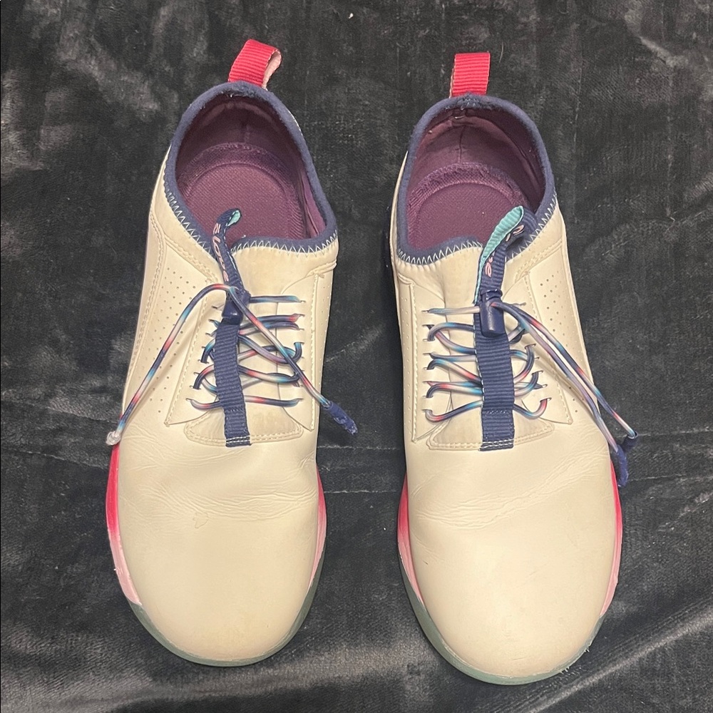 Clove’s Cream and Pink Nurses Sneakers